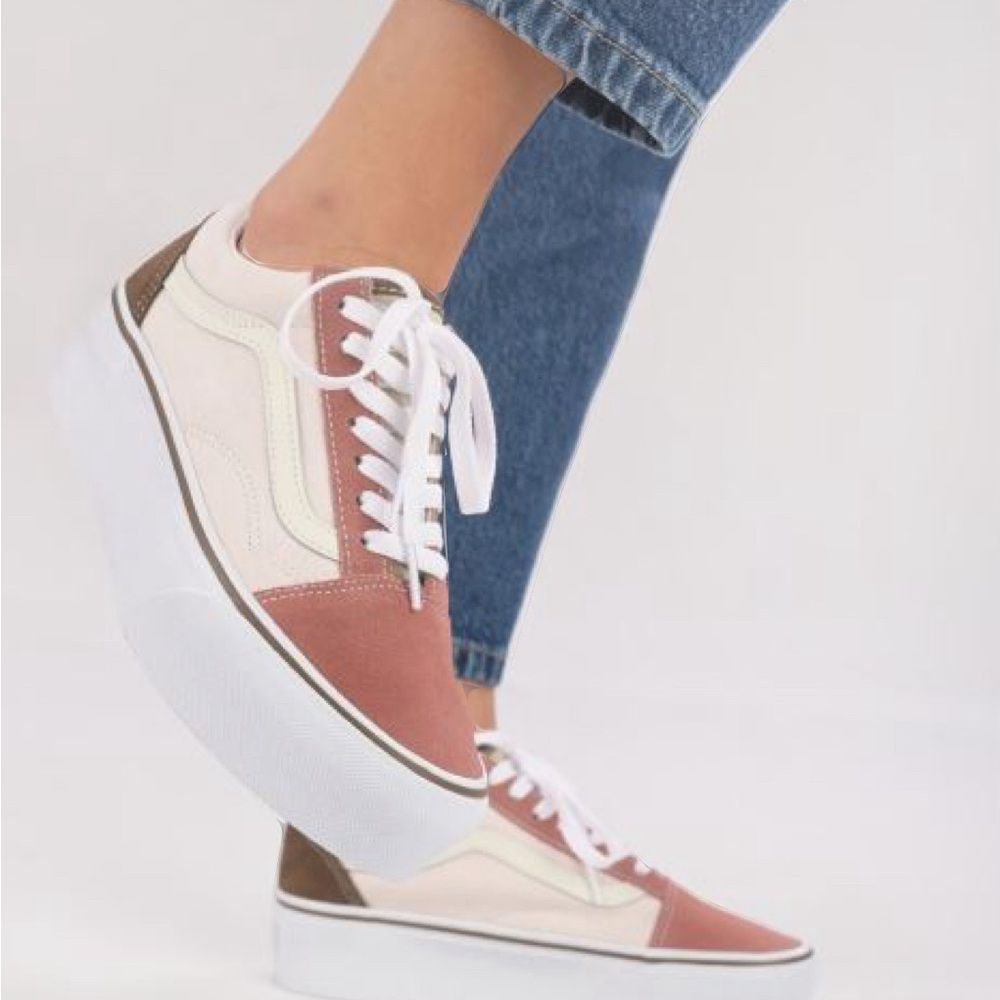 Vans old Skool stackform earthy blocking multi